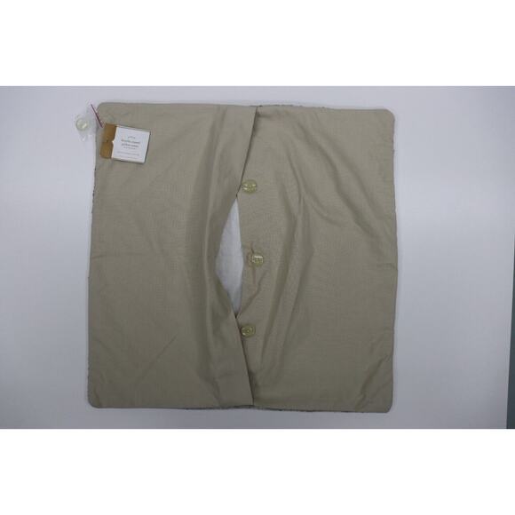 New NWT Pottery Barn Beaded Swirl Pillow Cover Hand Embellished Beaded 20 x 20 - Picture 6 of 8